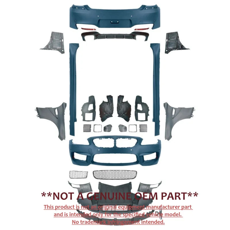 For BMW 6 Series F06 F12 F13 Upgrade M6 Front Rear Bumper Side