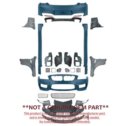 For BMW 6 Series F06 F12 F13 Upgrade M6 Front Rear Bumper Side