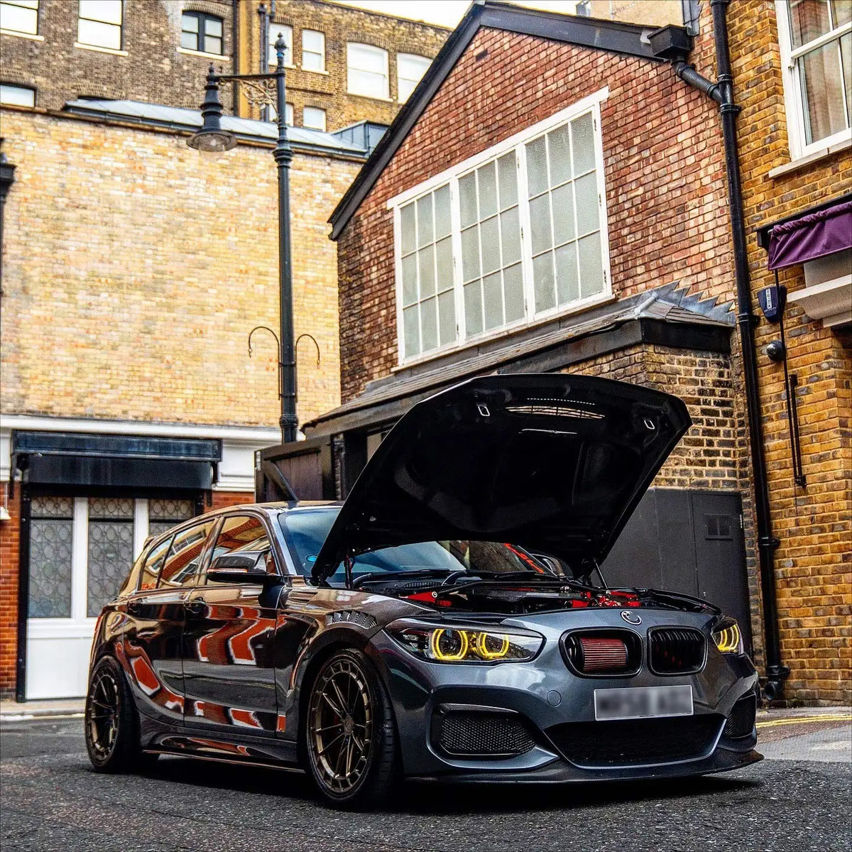 For BMW 1 Series F20 F21 Dual Color Drl Yellow Strobe White