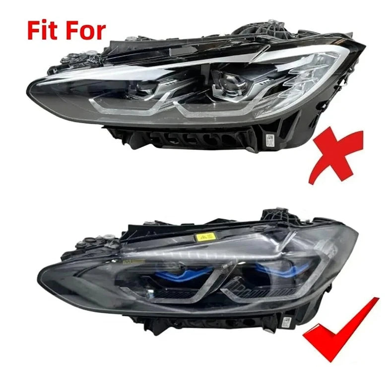 For BMW M3 M4 G80 G82 Laser Headlight Upgrade Set RGB Drl APP