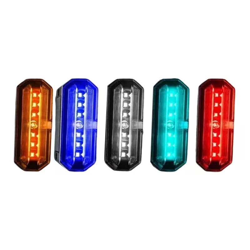 Solar Powered Warning Bright Strobe Wireless Side Mark Truck
