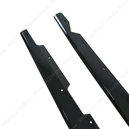 For BMW 3 E90 E91 E92 4PCS Maxton Side Skirt Diffuser E93