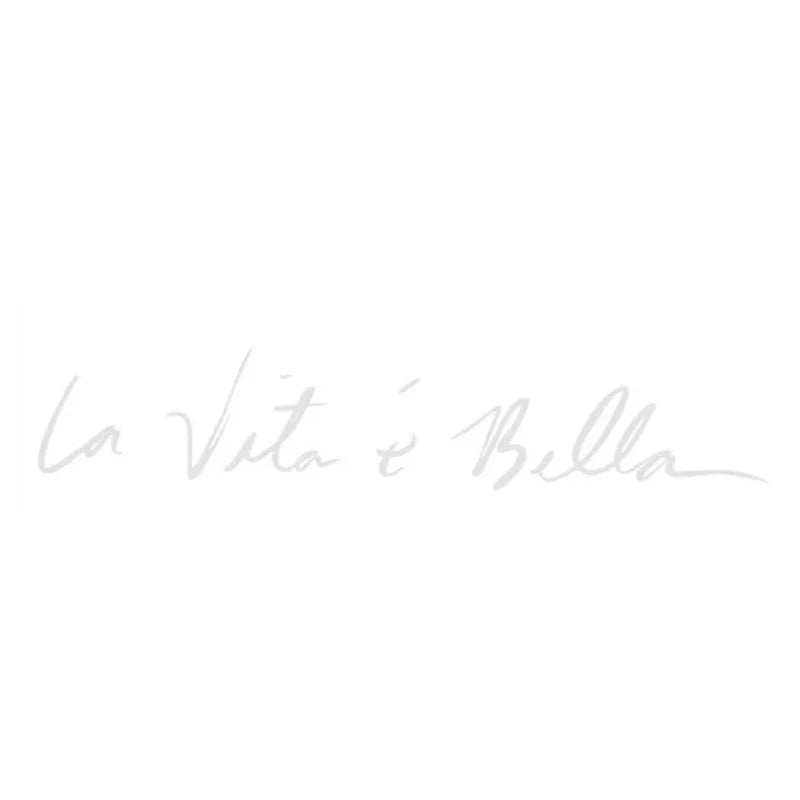 Sticker La Vita E Bella Beautiful Life Cool Vinyl