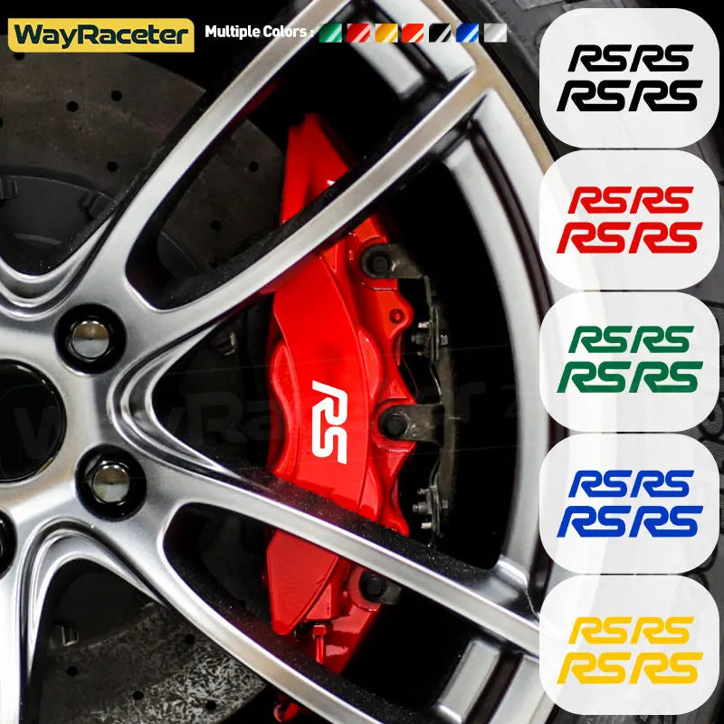 For Ford Rs Focus MK2 MK3 Brake Caliper Sticker Hi Temp
