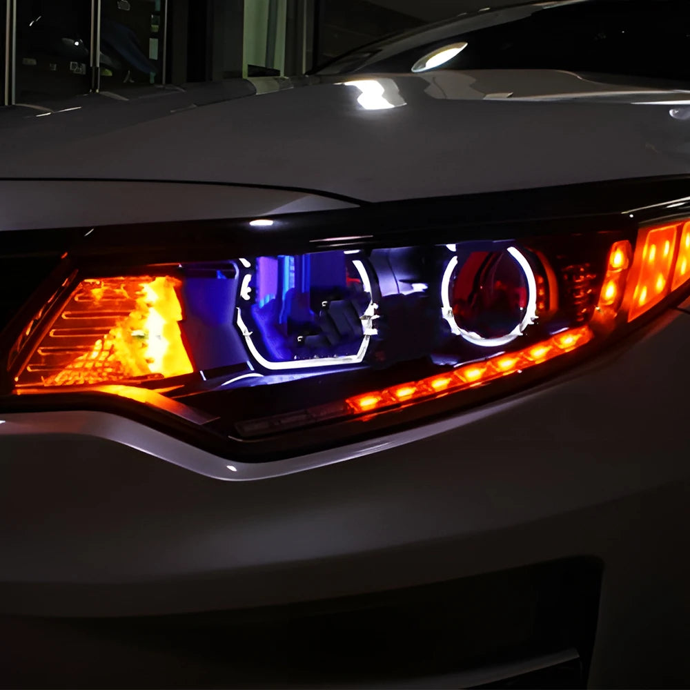 For Kia K5 2016-2019 Upgrade High Front Configure Headlights