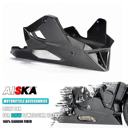 For BMW S1000XR M1000XR 2024 2025 M1000XR Belly Pan Real Carbon