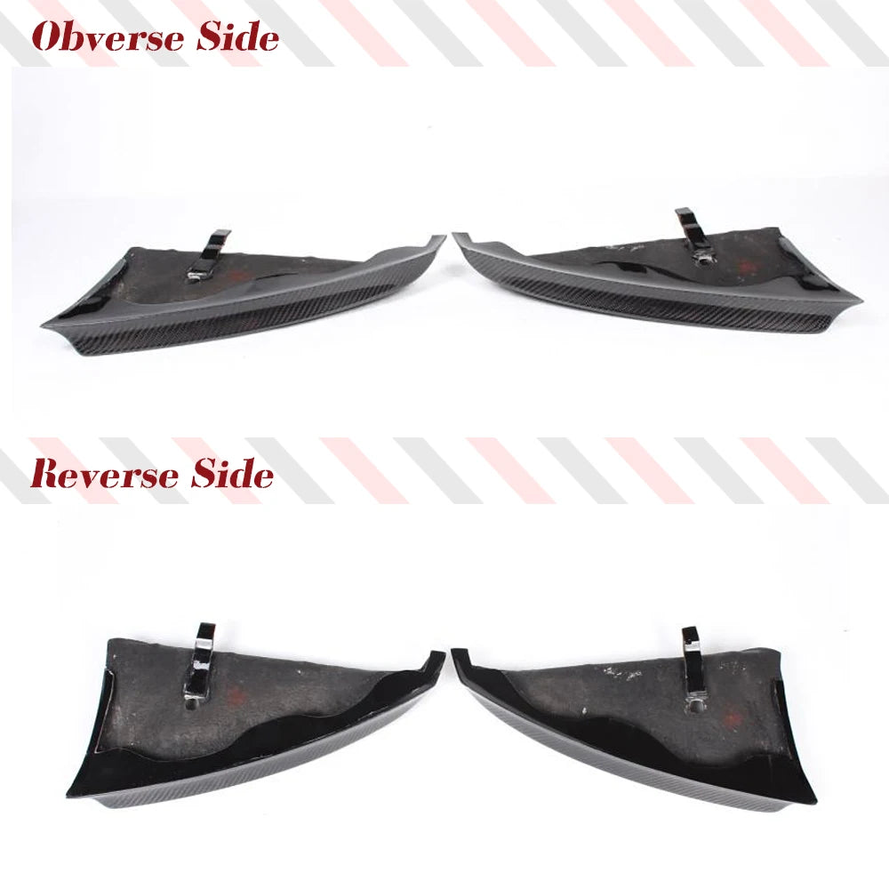 For BMW 1 Series E87 M Carbon Fiber Front Bumper Lip Splitters