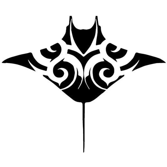 Stickers Manta Ray Fish Sea Life Seashore Ocean Beach