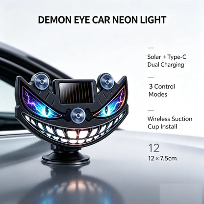 Solar Dynamic Neon Atmosphere Devil Eye Wireless Windshield