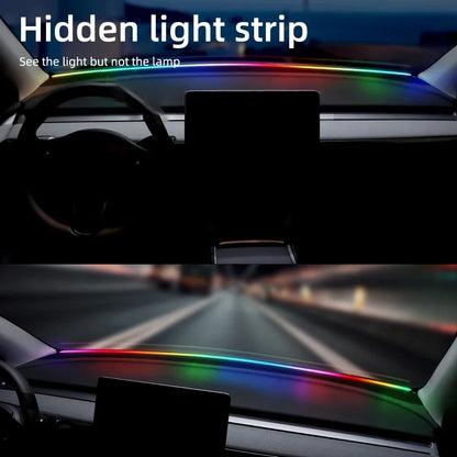 For Tesla BMW Audi Volvo Glc Front Windshield Interior 150CM RGB