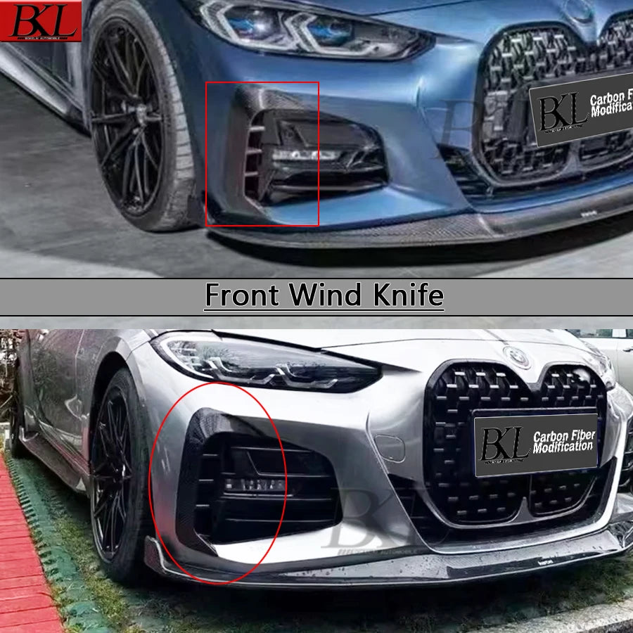 For BMW 4 Series G22 G23 425 430I Carbon Fiber Rear Bumper