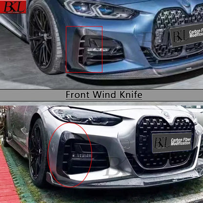 For BMW 4 Series G22 G23 425 430I Carbon Fiber Rear Bumper