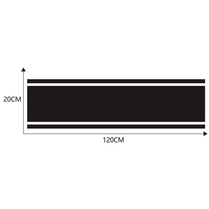 Hood Stripe Sticker Racing Stripes Body Side Vinyl Modified