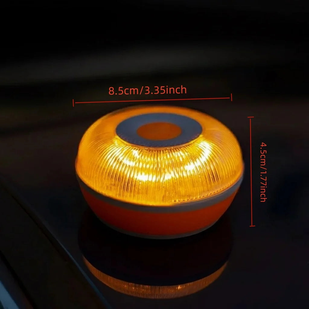 Emergency Flashing Magnetic Induction Road Accident Portable
