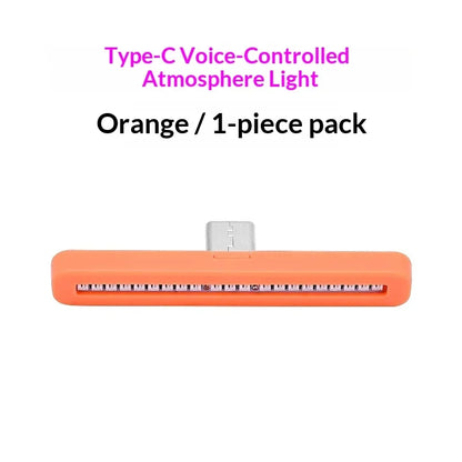 Ambient Lighting type-c Plug Play Voice Control Rhythm Function