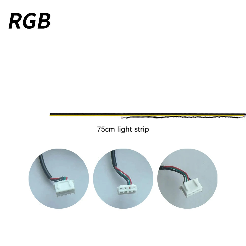 RGB APP Ambient Wire Strip Door Storage Footlight Main