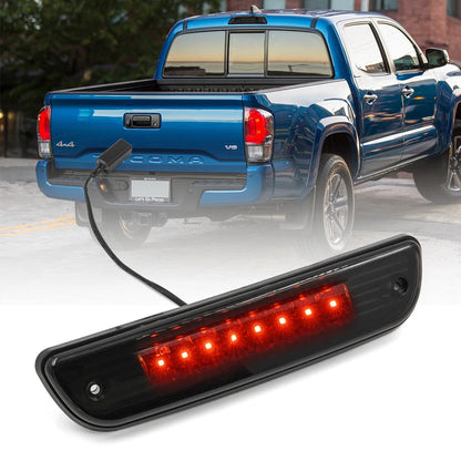 For Toyota Tacoma 1995-2016 High Mount Third Brake Stop Drl Rear