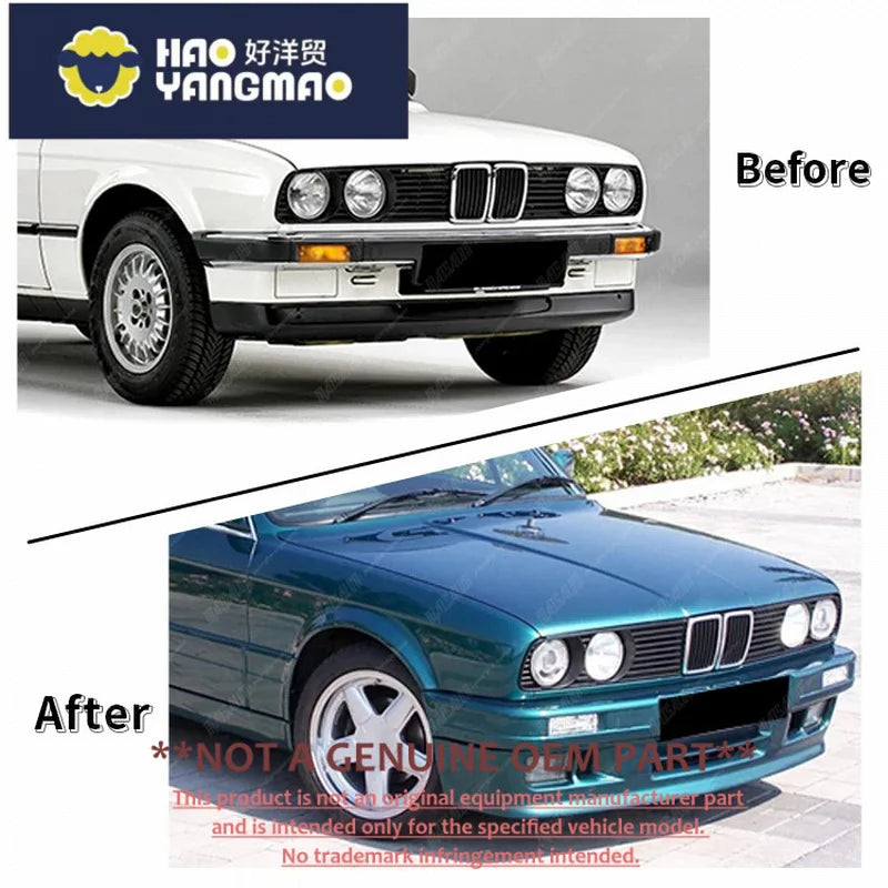 For Bumpers E30 Mt Suitable BMW Series E30 Upgrade Pp Mt Bodykit