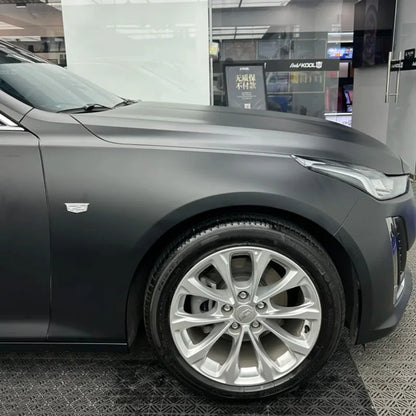 Premium Black Matte Wrap Vinyl Roll Air Release Self