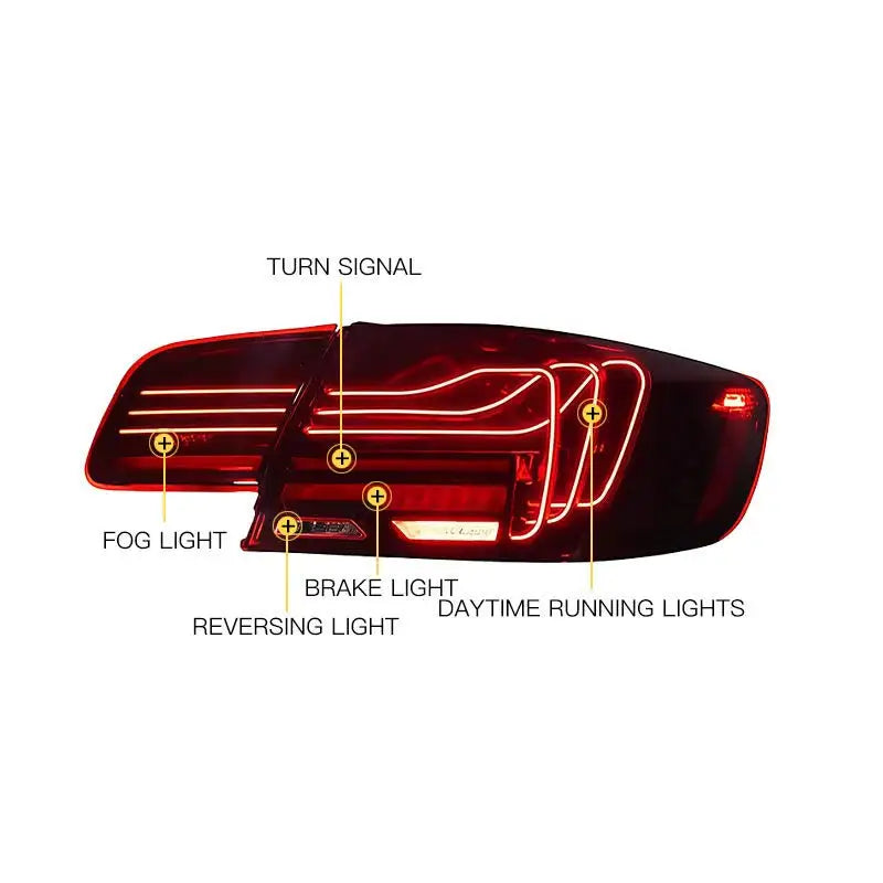 For BMW E92 3 Series LED Taillights 2006-2012 Upgrade