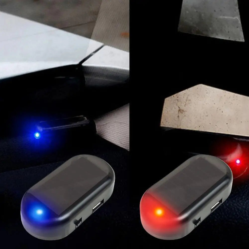 Strobe Signal Security System Flash Warning Alarm Solar Power