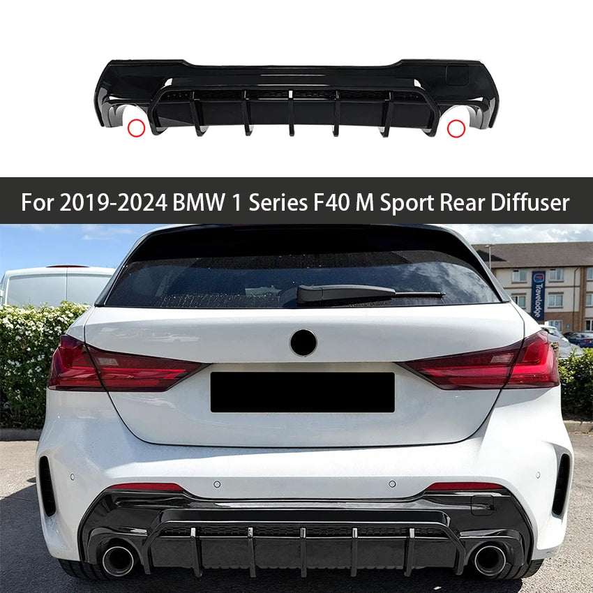 For 2019 2020 2021 2022 2023 BMW Series F40 M Sport Gloss Black