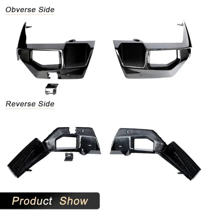For BMW G90 G99 M5 2025 Rear Bumper Diffuser Lip Spoiler Dry