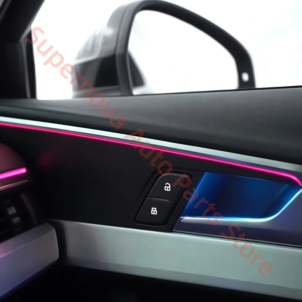 For Audi A4 A4L 2017-2024 LED Ambient Interior Lighting Upgrade