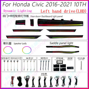 For Honda Civic 2016-2021 Model Year Dynamic Ambient Interior