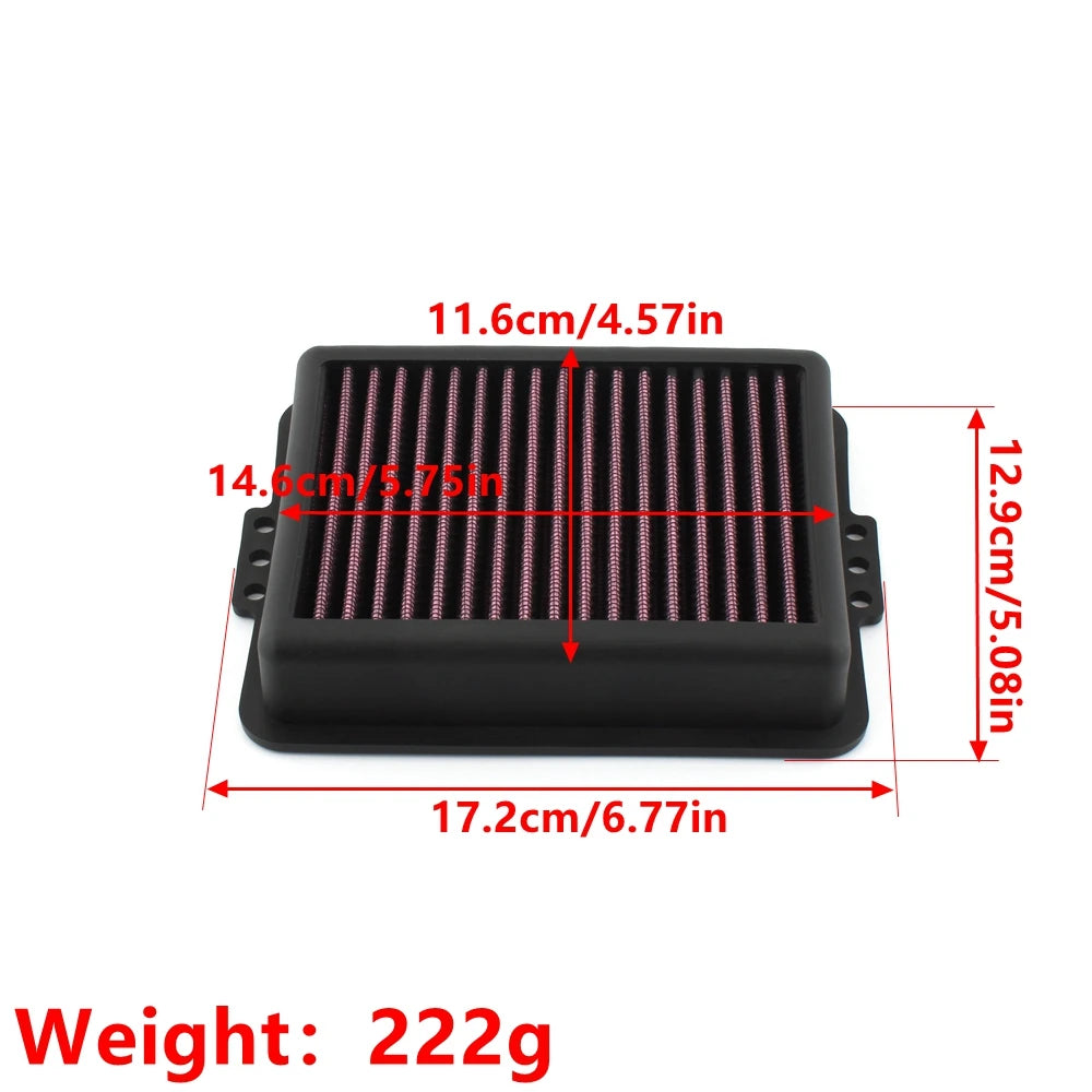 For BMW F750GS F850GS F900R F900XR Motorcycle Washable Air