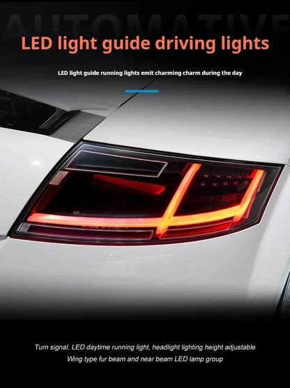 For Audi Tt Taillights 2006-2014 Full Ft Tail Dynamic Turn
