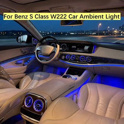 For Benz S Class W222 LED Kyncho Ambient RGB Bluetooth APP