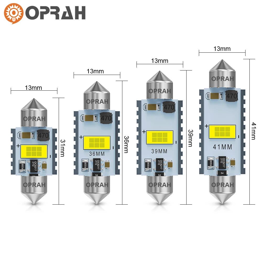 C10W C5W Canbus Festoon 31MM 36MM 39MM 41MM Bulb