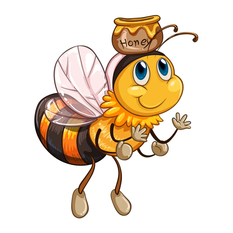 S50412 Various Sizes Colors Personality Pvc Decal A Bee