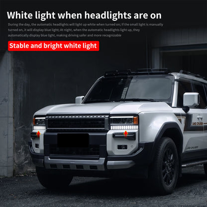 For Toyota Land Cruiser Prado 250 2024-2026 Under Headlight