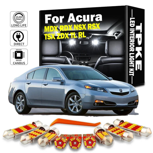 For Acura Mdx Rdx Nsx Rsx Tpke Tsx Zdx Tl Rl Cl Interior Map Dome