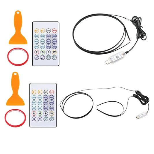 270E Dashboard Center Console Accent Set USB Powered Multicolor