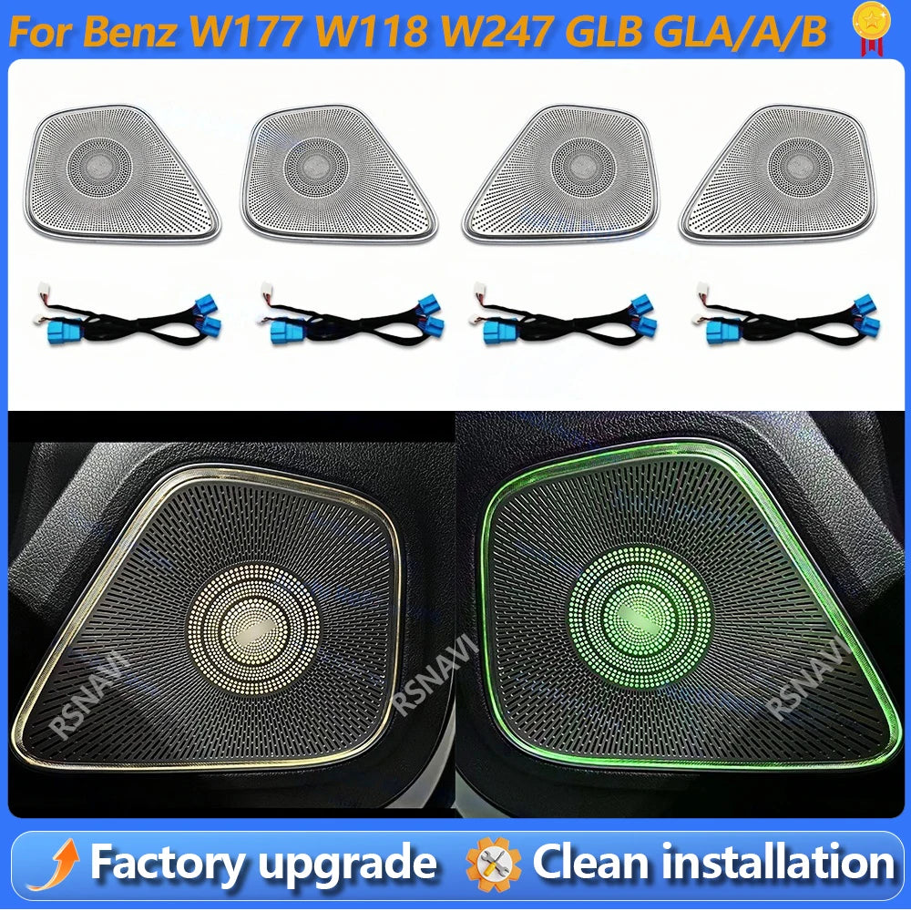 For Mercedes-Benz A Cla Class W177 64-color W118 W247 Glb Gla