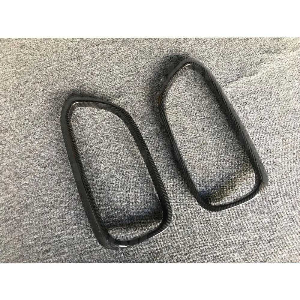 For BMW 5 Series G30 F90 Real Dry Carbon Fiber Front Bumper