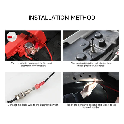 1SET Under Hood Work Inspection Kit Waterproof 12V White