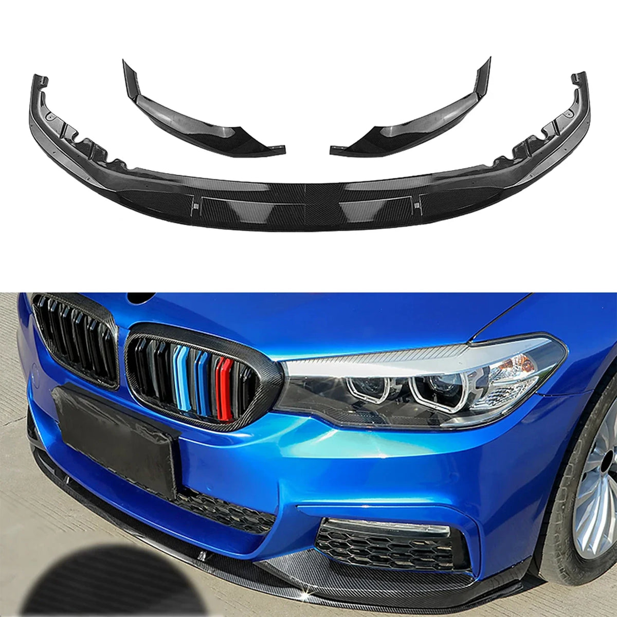 For BMW 5 Series G30 G31 m-tech M Sport 2017-2020 Front Bumper