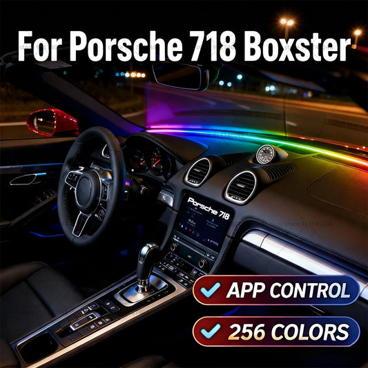 For Porsche 718 Boxster Automotive Decoration Strip Colorful