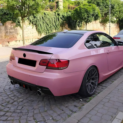 For BMW 3 Series Coupe E92 E93 2006-2013 Rear Bumper Black