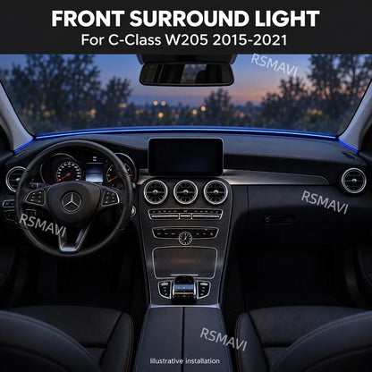 For Mercedes-Benz C-Class W205 Glc X253 RGB Dreamcolor Surround