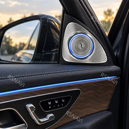 3D Rotating Tweeter Speakers Ambient Lighting Compatible