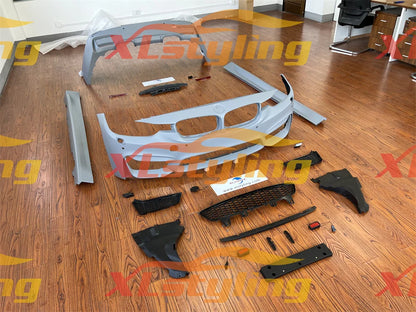 For BMW F30 Upgraded To M3 Design Arrivals Front Bumper Lips