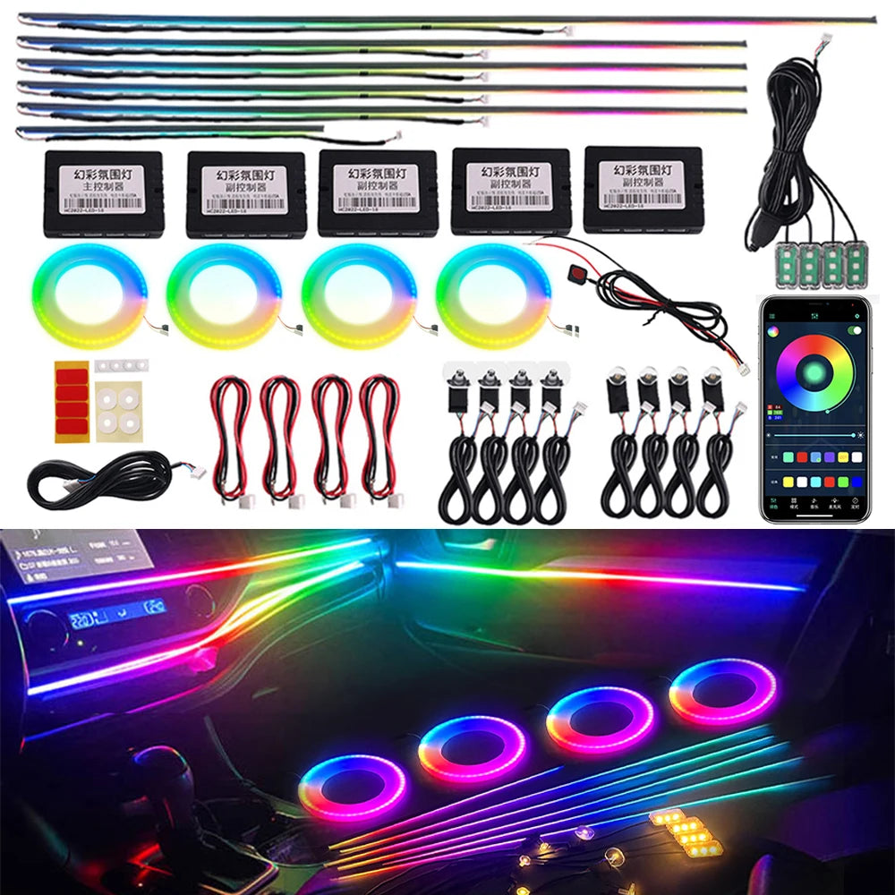 In 22IN RGB Symphony Atmosphere Strip Interior Acrylic Guide