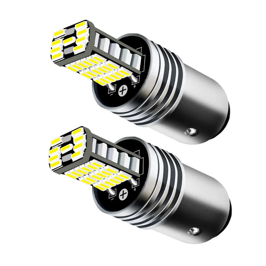 Super Bright 2PCS 1156 ba15s P21W Reverse bulbs4014 Rear