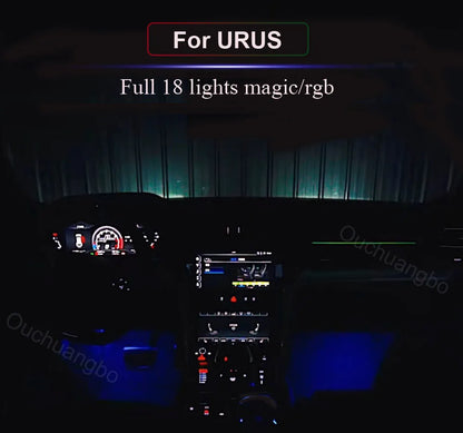 For Urus Interior Atmosphere Lamp Strip Ouchuangbo Ambient