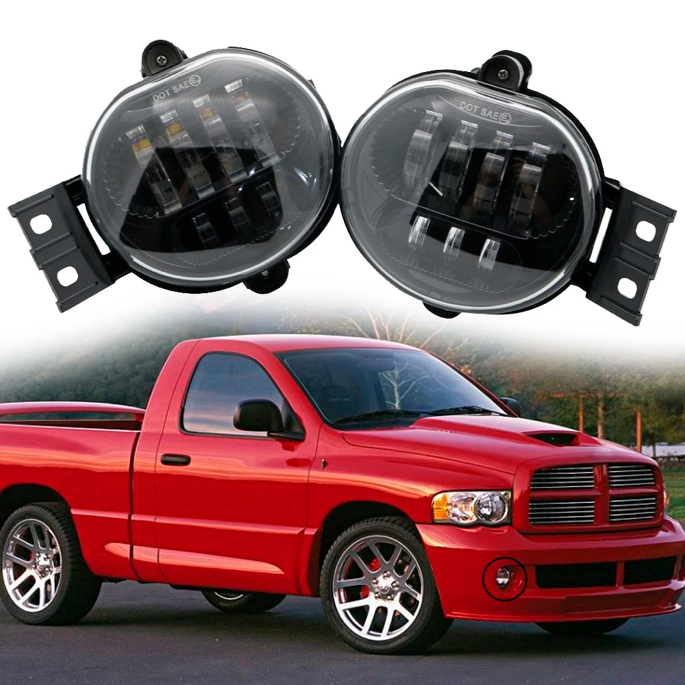For Dodge Ram 1500 2002-2008 Dodge 1SET Fog Ram 2500 3500 Pickup